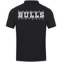 JAKO Polo Power schwarz (inkl. Bedruckung) - Bulls Bondorf