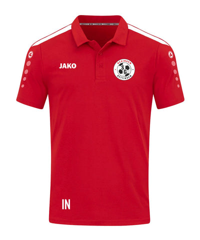 JAKO Polo POWER (inkl. Bedruckung) - Rot - SGM Rexingen/Dettingen