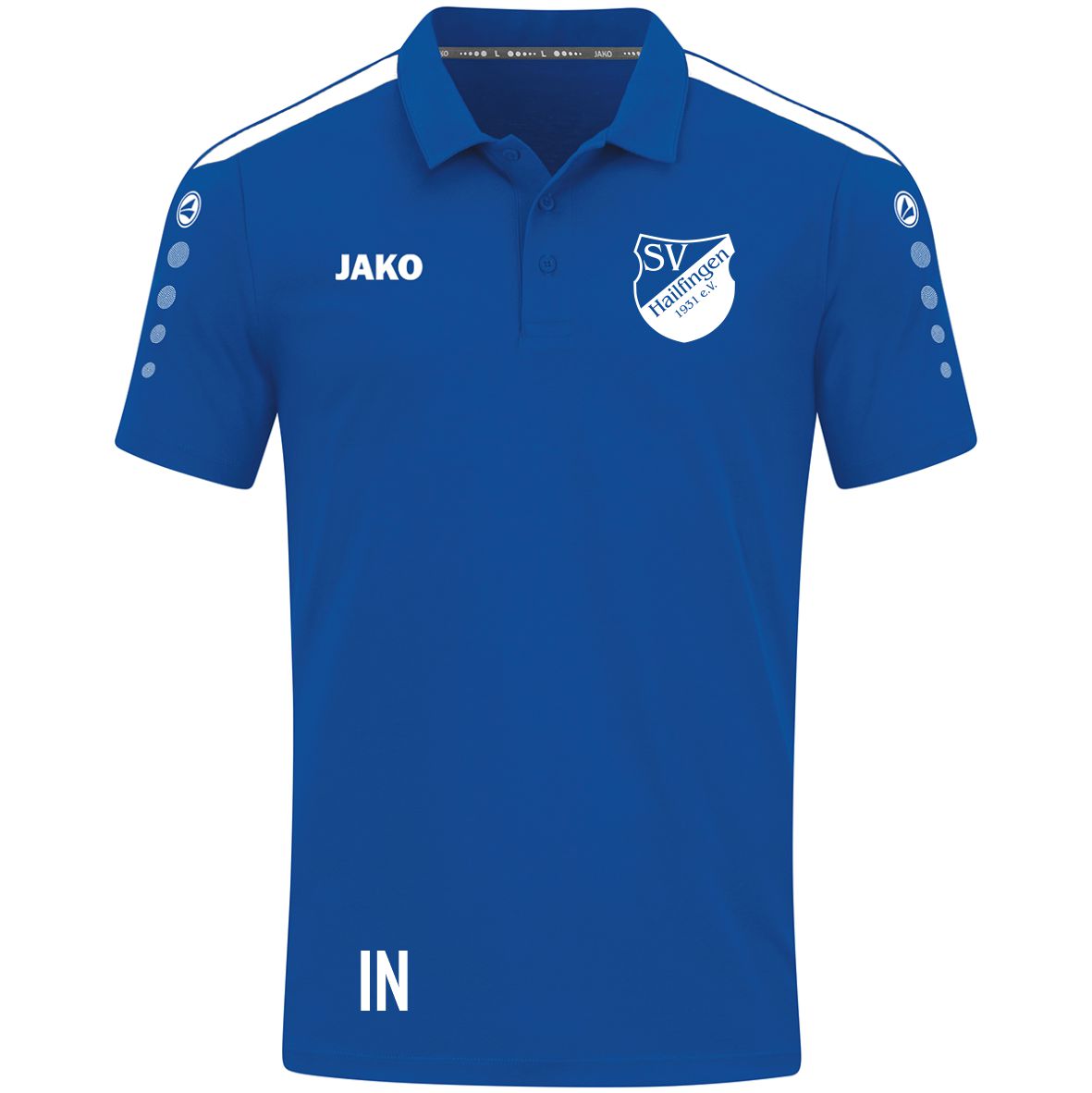 JAKO Polo POWER (inkl. Bedruckung) - Blau - SV Hailfingen