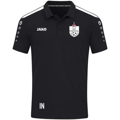 JAKO Polo POWER (inkl. Bedruckung) - Schwarz - JSG Eyachtal