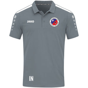 JAKO Polo POWER (inkl. Bedruckung) - Steingrau - SGM Hailfingen/Oberndorf