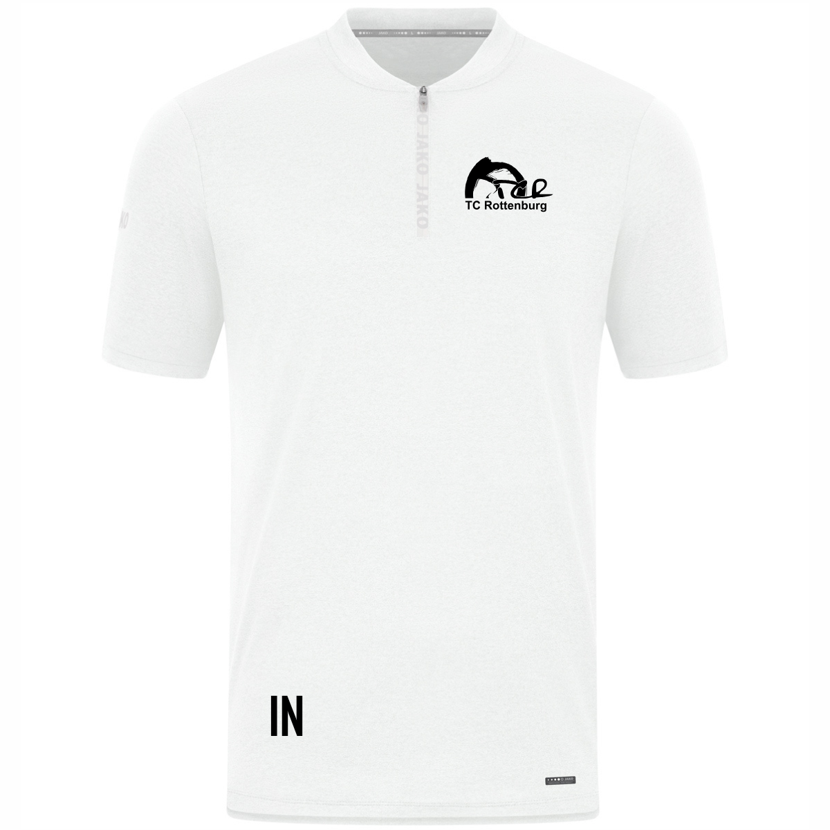 JAKO Polo Pro Casual weiß (inkl. Bedruckung) - TC Rottenburg