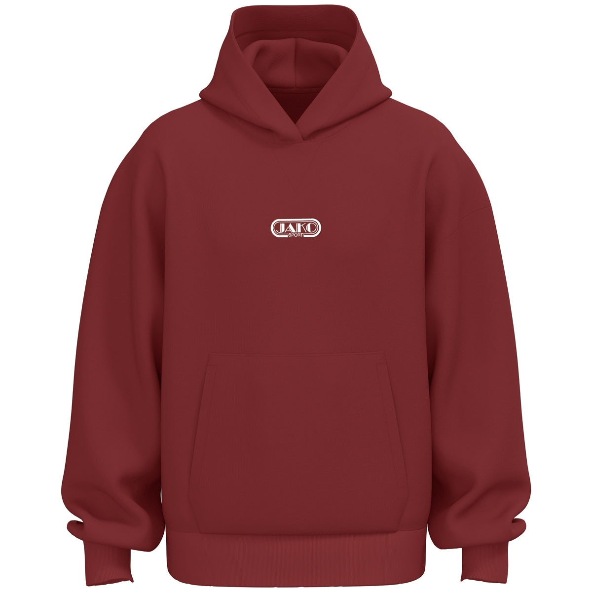 JAKO Kapuzensweat Wardrobe - Rubinrot