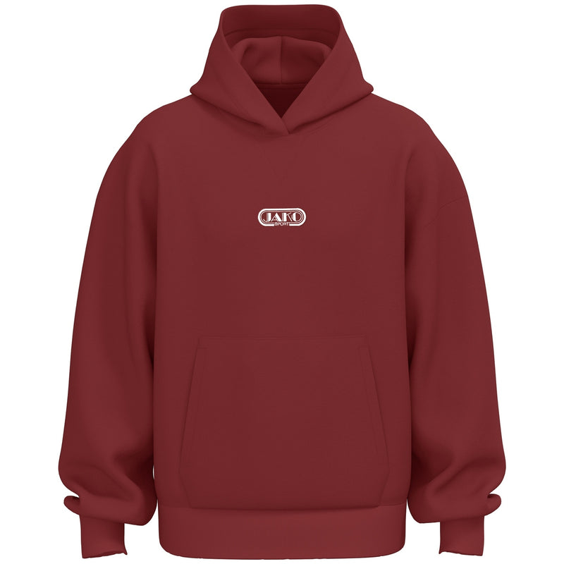 JAKO Kapuzensweat Wardrobe - Rubinrot