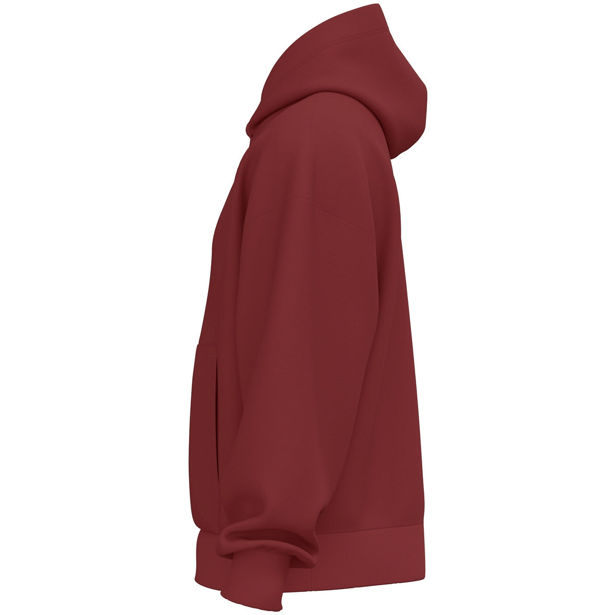 JAKO Kapuzensweat Wardrobe - Rubinrot