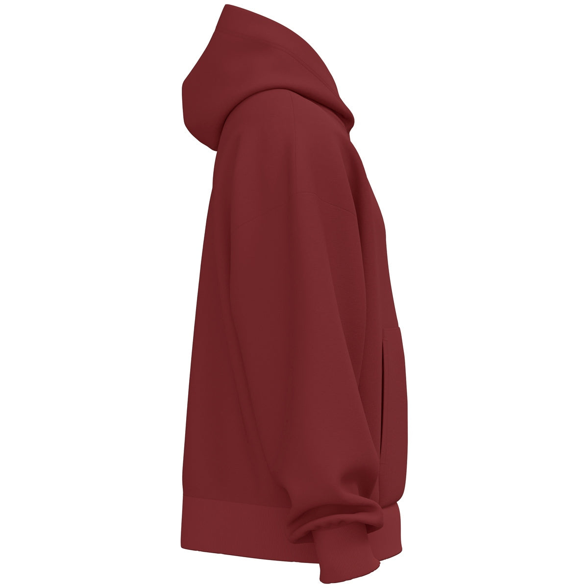 JAKO Kapuzensweat Wardrobe - Rubinrot