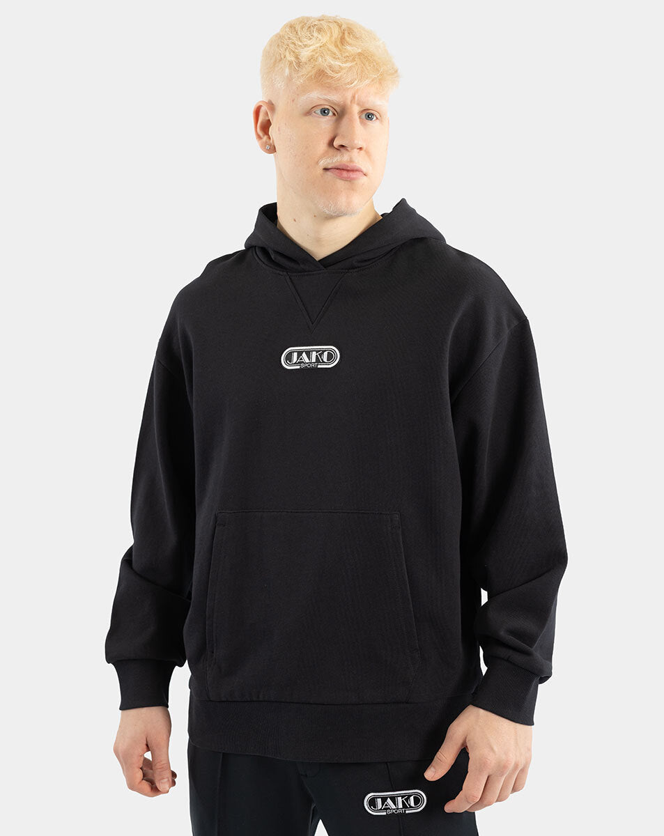 JAKO Kapuzensweat Wardrobe - Schwarz