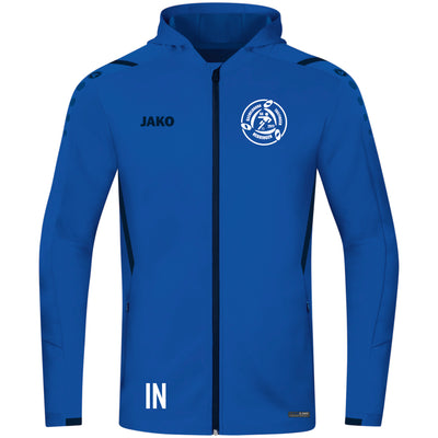 JAKO Trainingsjacke mit Kapuze CHALLENGE (inkl. Bedruckung) - Blau - SG Gäufelden