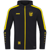 JAKO Kapuzenjacke Power schwarz/citro (inkl. Bedruckung) - TSV Dettingen