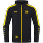 JAKO Kapuzenjacke Power schwarz/citro (inkl. Bedruckung) - TSV Dettingen