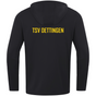 JAKO Kapuzenjacke Power schwarz/citro (inkl. Bedruckung) - TSV Dettingen