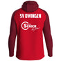 JAKO Kapuzenjacke Iconic rot (inkl. Bedruckung) - SV Owingen