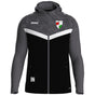 JAKO Kapuzenjacke Iconic schwarz/anthrazit (inkl. Bedruckung) - SG Felldorf/Bierlingen