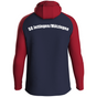 JAKO Kapuzenjacke Iconic marine/chili rot (inkl. Bedruckung) - SG Jettingen