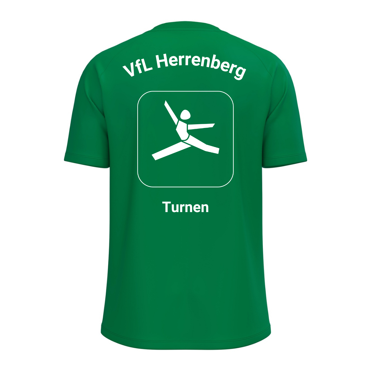 JAKO T-Shirt One Grün (inkl. Bedruckung) VfL Herrenberg Turnen