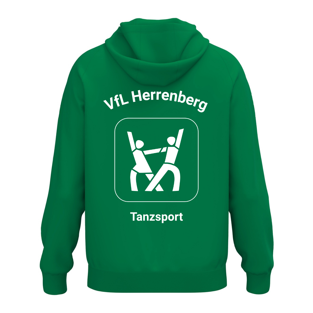 JAKO Kapuzenhoodie One Cotton Grün (inkl. Bedruckung) - VfL Herrenberg Tanzsport