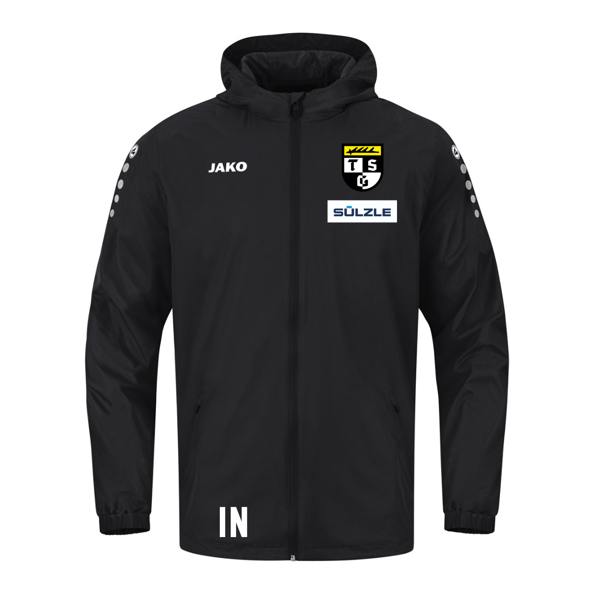 JAKO Allwetterjacke Team 2.0 schwarz (inkl. Bedruckung) - TSG Balingen Trainer