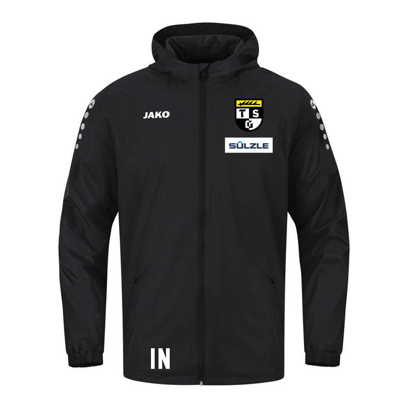 JAKO Allwetterjacke Team 2.0 schwarz (inkl. Bedruckung) - TSG Balingen Trainer
