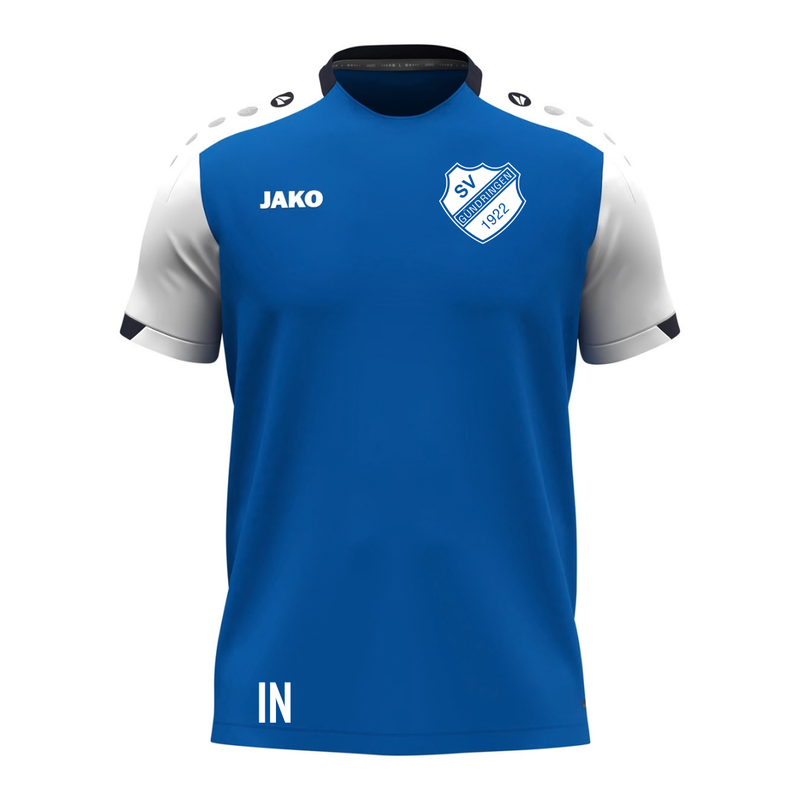 JAKO T-Shirt Dynamic royal/weiß (inkl. Bedruckung) SV Gündringen
