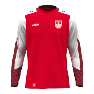 JAKO Longsleeve Dynamic rot/weiß (inkl. Bedruckung) - SF Dusslingen