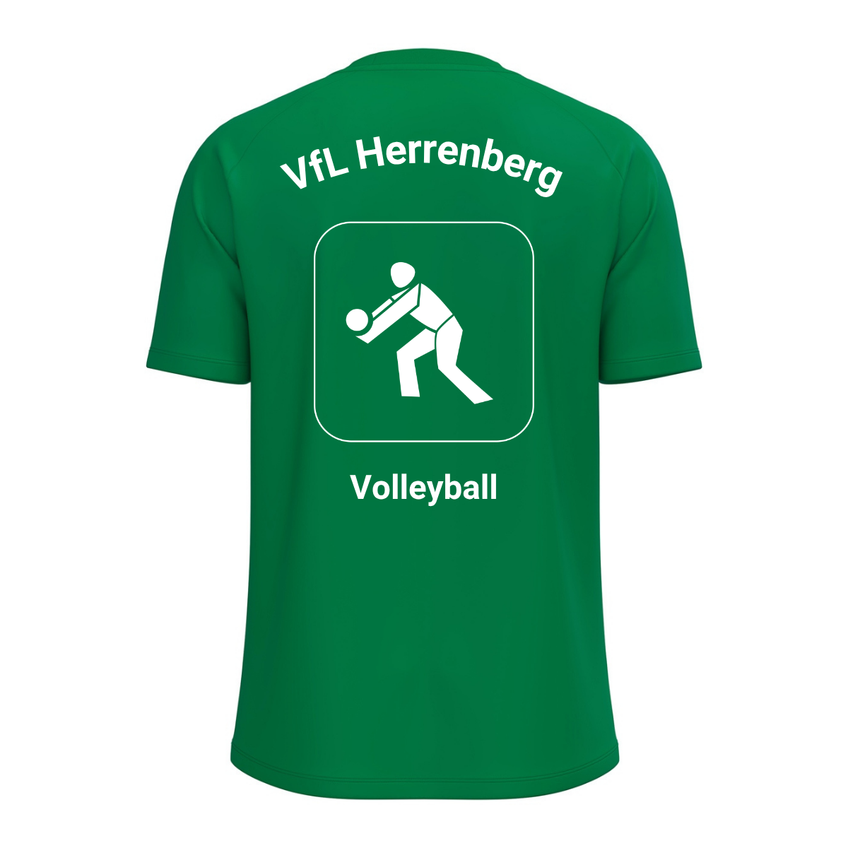 JAKO T-Shirt One Grün (inkl. Bedruckung) - VfL Herrenberg Volleyball