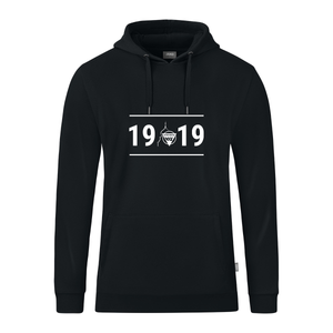 JAKO Herrenberg 1919 Hoodie (inkl. Bedruckung) - Schwarz