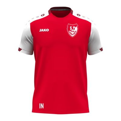 JAKO T-Shirt Dynamic rot/weiß (inkl. Bedruckung) - SV Vollmaringen