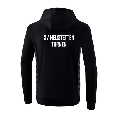 ERIMA Essential Team Kapuzensweat schwarz (inkl. Bedruckung) - SV Neustetten Turnen