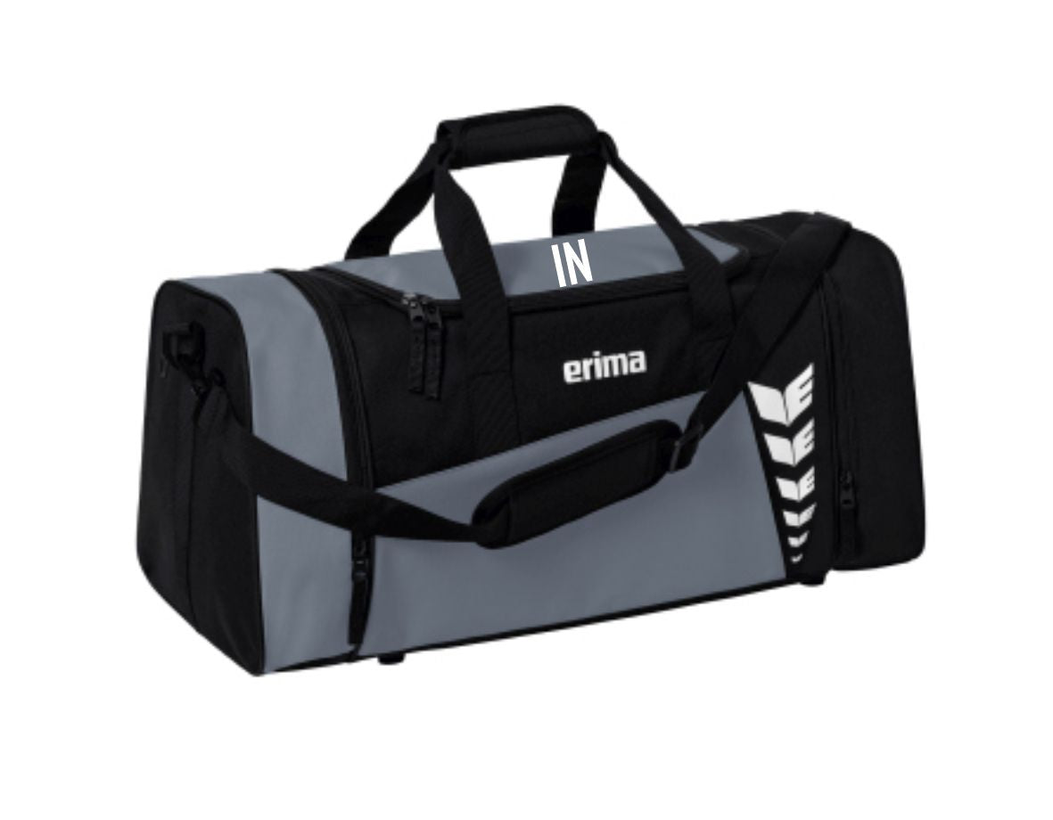 Erima SIX WINGS Sporttasche grau/schwarz