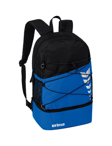 ERIMA Six Wings Rucksack (inkl. Bedruckung) - Blau/Schwarz - TuS Ergenzingen