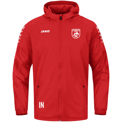 JAKO Allwetterjacke Team 2.0 rot (inkl. Bedruckung) - TSV Hirschau