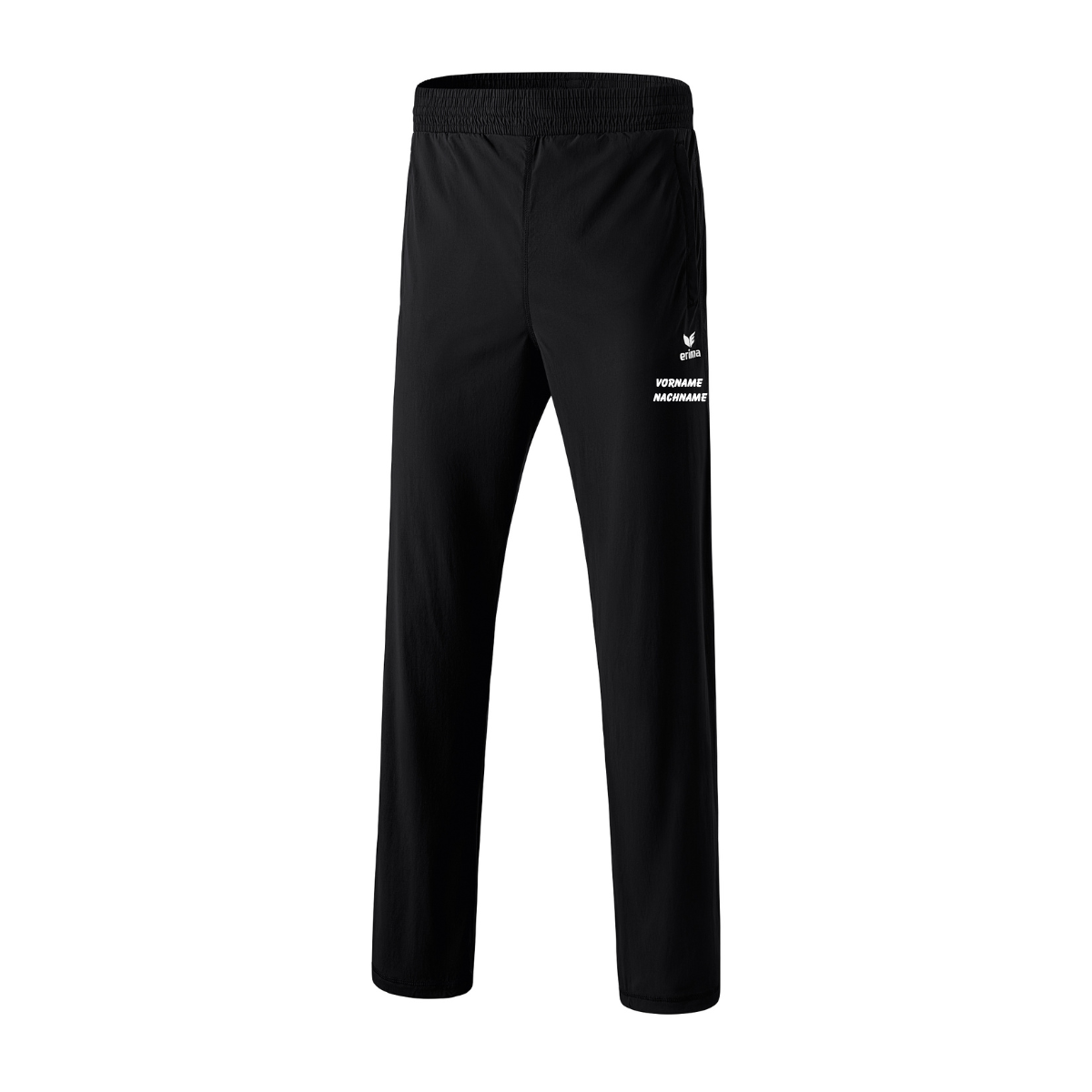 ERIMA Hose mit durchgehendem RV schwarz (inkl. Bedruckung) - SV Rosenfeld Tischtennis