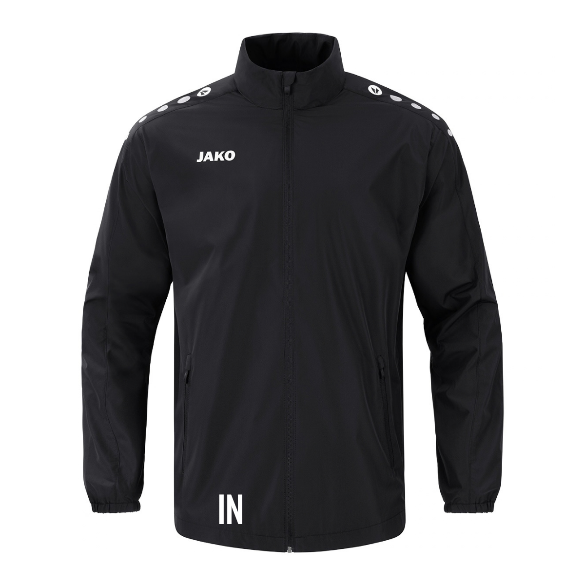 JAKO Allwetterjacke One schwarz (inkl. Bedruckung) - SV Hirrlingen