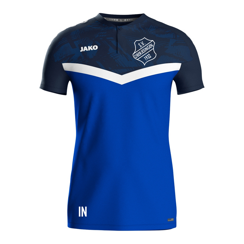 JAKO Polo Iconic marine/royal (inkl. Bedruckung) - SV Oberjesingen