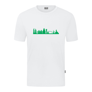 JAKO Herrenberg Skyline T-Shirt (inkl. Bedruckung) - Weiß
