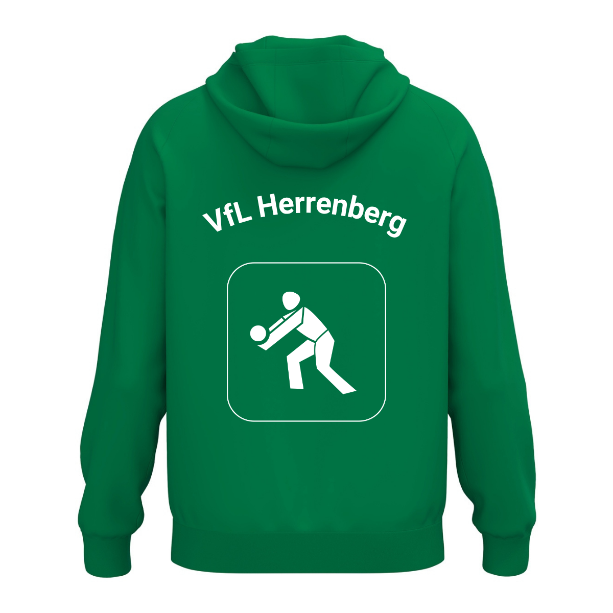 JAKO Kapuzenhoodie One Cotton Grün (inkl. Bedruckung) - VfL Herrenberg Volleyball