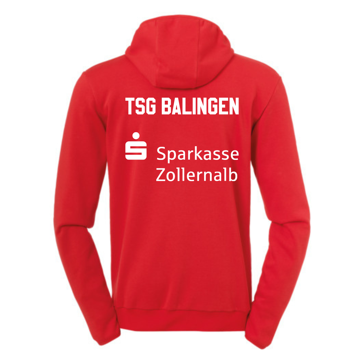 UHLSPORT Hood Jacket ESSENTIAL (inkl. Bedruckung) - Rot - TSG Balingen