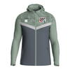 JAKO Kapuzenjacke Iconic anthra light/mintgrün/soft grey (inkl. Bedruckung) - SGM Heckengäu Trainer