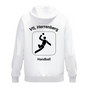 JAKO Kapuzenhoodie One Cotton Weiß (inkl. Bedruckung) - VfL Herrenberg Handball