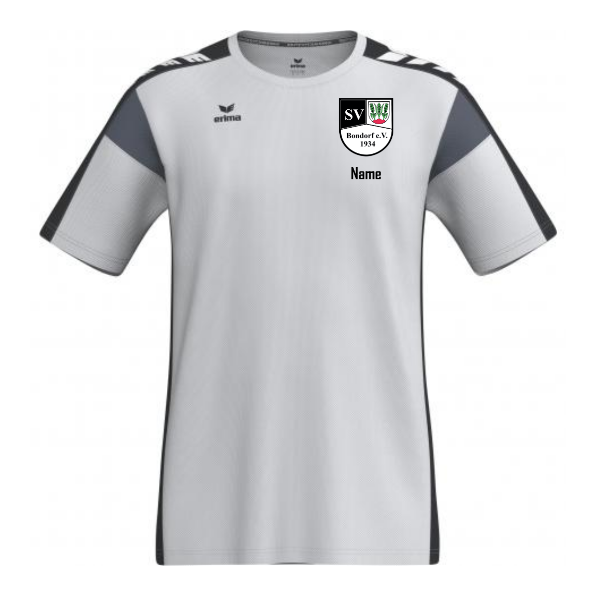 Erima CELEBRATE 125 T-Shirt Weiß/Schwarz (inkl. Bedruckung) - SV Bondorf