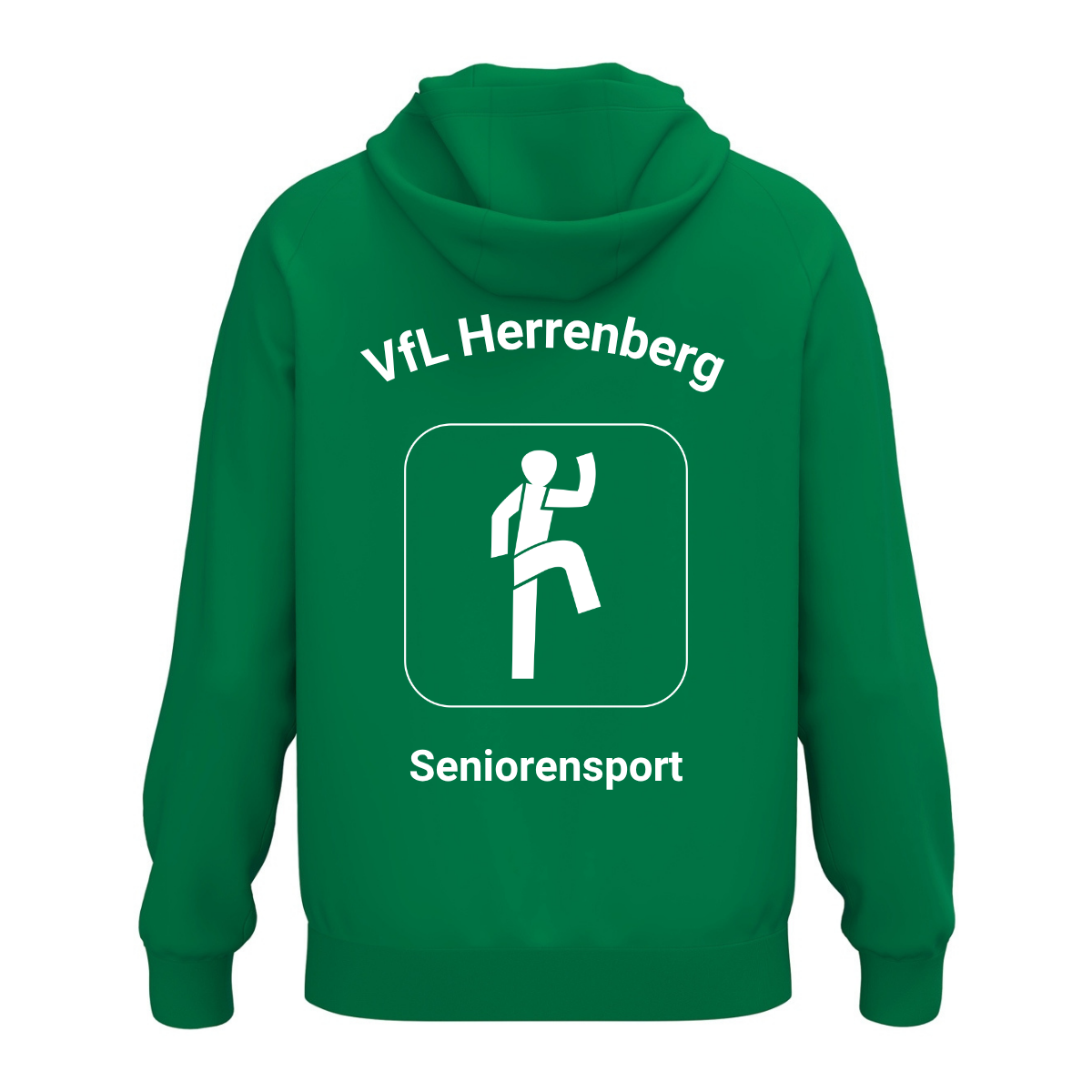 JAKO Kapuzenhoodie One Cotton Grün (inkl. Bedruckung) - VfL Herrenberg Seniorensport