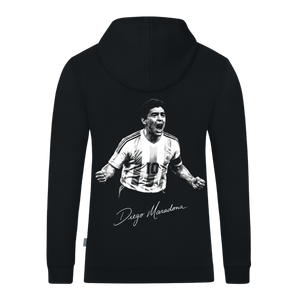 MICKI Maradona Icon Hoodie (inkl. Bedruckung) Schwarz