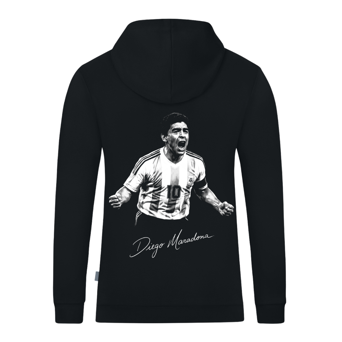 MICKI Maradona Icon Hoodie (inkl. Bedruckung) Schwarz