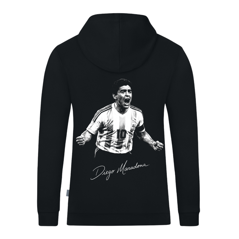 MICKI Maradona Icon Hoodie (inkl. Bedruckung) Schwarz