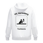 JAKO Kapuzenhoodie One Cotton Weiß (inkl. Bedruckung) - VfL Herrenberg Tischtennis
