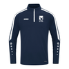 JAKO Zip Top POWER (inkl. Bedruckung) - Marine - Fussball mit Vision