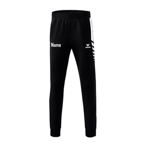 ERIMA Six Wings Worker Hose schwarz/weiß (inkl. Bedruckung) - SV Neustetten Turnen