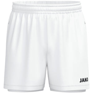 JAKO 2-IN-1 Short One - Weiß