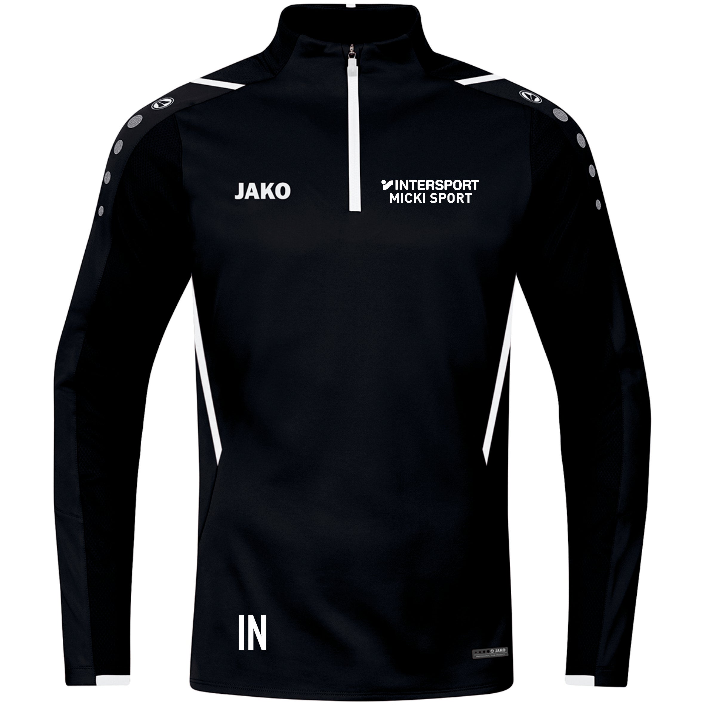 JAKO Zip Top CHALLENGE (inkl. Bedruckung) - Schwarz - SGM Neustetten/Seebronn