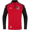 JAKO Zip Top PERFORMANCE (inkl. Bedruckung) - Rot/Schwarz - JSG Ammertal